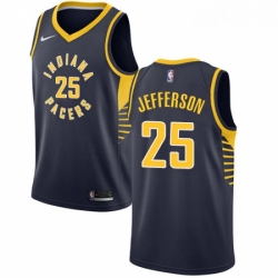 Youth Nike Indiana Pacers 25 Al Jefferson Swingman Navy Blue NBA Jersey Icon Edition