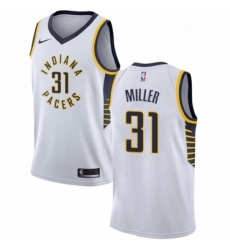 Youth Nike Indiana Pacers 31 Reggie Miller Swingman White NBA Jersey Association Edition