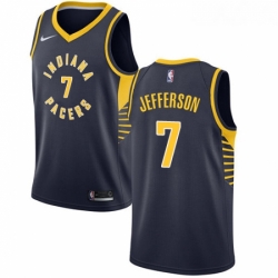 Youth Nike Indiana Pacers 7 Al Jefferson Swingman Navy Blue Road NBA Jersey Icon Edition