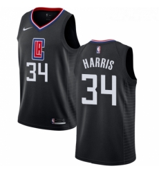 Youth Nike Los Angeles Clippers 34 Tobias Harris Swingman Black Alternate NBA Jersey Statement Edition 