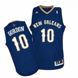 Revolution 30 Pelicans 10 Eric Gordon Navy Stitched NBA Jersey