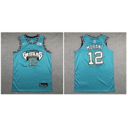 Grizzlies 12 Ja Morant Green Nike Authentic Jersey