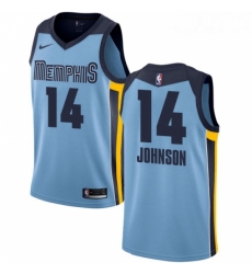 Womens Nike Memphis Grizzlies 14 Brice Johnson Swingman Light Blue NBA Jersey Statement Edition 