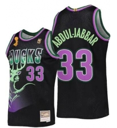 Men's Milwaukee Bucks Kareem Abdul-Jabbar Mitchell & Ness Jersey