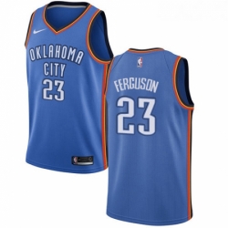 Youth Nike Oklahoma City Thunder 23 Terrance Ferguson Swingman Royal Blue Road NBA Jersey Icon Edition 