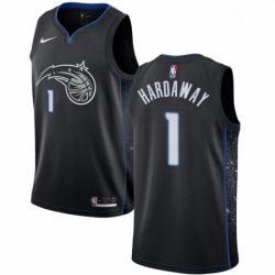 Womens Nike Orlando Magic 1 Penny Hardaway Swingman Black NBA Jersey City Edition