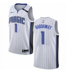 Womens Nike Orlando Magic 1 Penny Hardaway Swingman NBA Jersey Association Edition