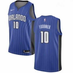 Womens Nike Orlando Magic 10 Evan Fournier Swingman Royal Blue Road NBA Jersey Icon Edition