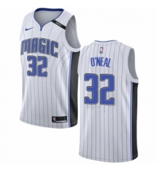 Womens Nike Orlando Magic 32 Shaquille ONeal Authentic NBA Jersey Association Edition