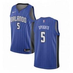 Womens Nike Orlando Magic 5 Marreese Speights Swingman Royal Blue Road NBA Jersey Icon Edition 