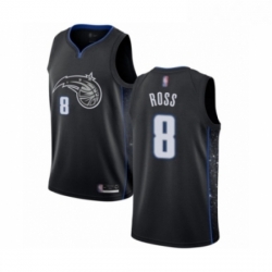 Womens Orlando Magic 8 Terrence Ross Swingman Black Basketball Jersey City Edition