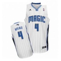 Youth Adidas Orlando Magic 4 Arron Afflalo Swingman White Home NBA Jersey 