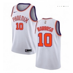 Mens Nike Phoenix Suns 10 Leandro Barbosa Swingman NBA Jersey Association Edition 