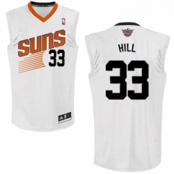 Youth Adidas Phoenix Suns 33 Grant Hill Swingman White Home NBA Jersey