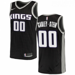 Mens Nike Sacramento Kings 0 Willie Cauley Stein Authentic Black NBA Jersey Statement Edition 