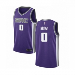 Womens Sacramento Kings 0 Trevor Ariza Swingman Purple Basketball Jersey Icon Edition 