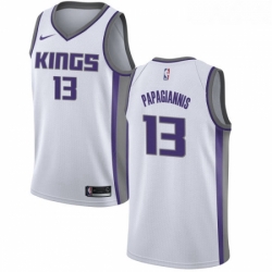 Youth Nike Sacramento Kings 13 Georgios Papagiannis Swingman White NBA Jersey Association Edition