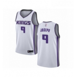 Youth Sacramento Kings 9 Cory Joseph Swingman White Basketball Jersey Association Edition