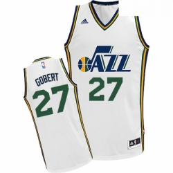 Mens Adidas Utah Jazz 27 Rudy Gobert Swingman White Home NBA Jersey