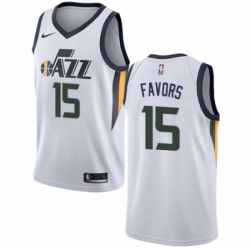 Youth Nike Utah Jazz 15 Derrick Favors Swingman NBA Jersey Association Edition