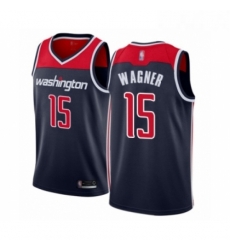 Womens Washington Wizards 15 Moritz Wagner Swingman Navy Blue Basketball Jersey Statement Edition 