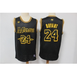 Lakers 24 Kobe Bryant Black Mamba Swingman Jersey