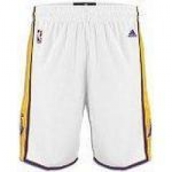 Los Angeles Lakers White Shorts