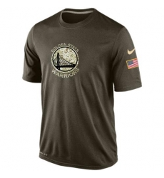 Mens Golden State Warriors Salute To Service Nike Dri FIT T Shirt