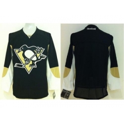 Kids Pittsburgh Penguins Black Blank NHL Jerseys