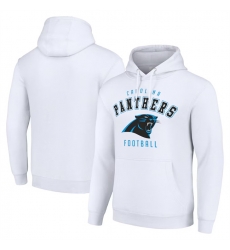 Men Carolina Panthers White Pullover Hoodie Men Carolina Panthers White Pullover Hoodie