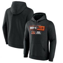 Men Cincinnati Bengals Black X Bud Light Pullover Hoodie