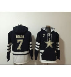 NFL Men Dallas Cowboys 7 Trevon Diggs Stitched Hoodie