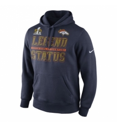 NFL Denver Broncos Nike Super Bowl 50 Champions Parade Hoodie Navy