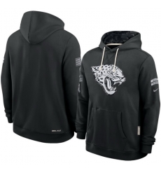 Men Jacksonville Jaguars Black 2026 Salute to Service Sideline Dri FIT Pullover Hoodie Men Jacksonville Jaguars Black 2026 Salute to Service Sideline Dri FIT Pullover Hoodie