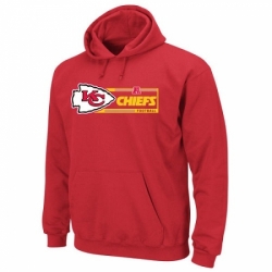 NFL Kansas City Chiefs Majestic Critical Victory VII Pullover Hoodie Red