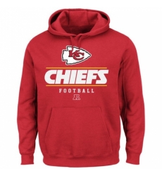 NFL Kansas City Chiefs Vital Win Pullover Hoodie Red