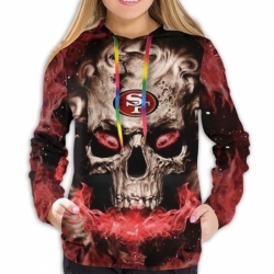 49ers Hoodies For Women Pullover Sweatshirtwebp