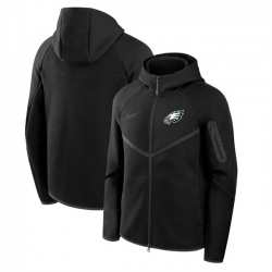 Men New York Giants Grey Tech Fleece Windrunner Full Zip Hoodie