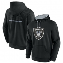 Men Las Vegas Raiders Black Defender Evo Pullover Hoodie