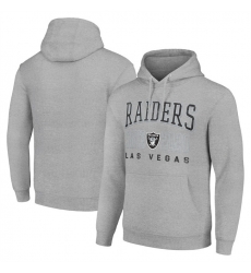 Men Las Vegas Raiders Grey Pullover Hoodie Men Las Vegas Raiders Grey Pullover Hoodie
