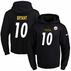 NFL Mens Nike Pittsburgh Steelers 10 Martavis Bryant Black Name Number Pullover Hoodie