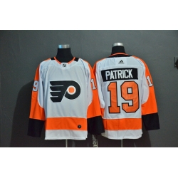 Men Philadelphia Flyers 19 Nolan Patrick White Adidas Jersey