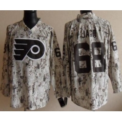 Philadelphia Flyers 68 Jaromir Jagr White Camo NHL Jerseys