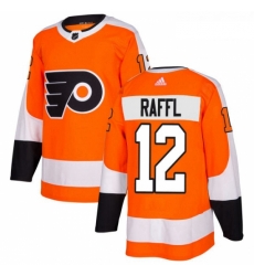 Youth Adidas Philadelphia Flyers 12 Michael Raffl Authentic Orange Home NHL Jersey 