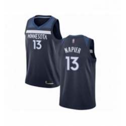 Youth Minnesota Timberwolves 13 Shabazz Napier Swingman Navy Blue Basketball Jersey Icon Edition 