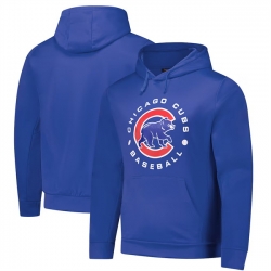 Men Chicago Cubs Blue Dunbrooke Champion Pullover Hoodie