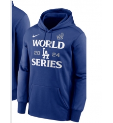 Men Los Angeles Dodgers World 2024 Series Blue Hoodie