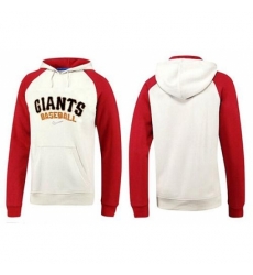 MLB Men Nike San Francisco Giants Pullover Hoodie WhiteRed