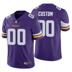 Men Women Youth Toddler All Size Minnesota Vikings Customized Jersey 008