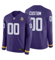 Men Women Youth Toddler All Size Minnesota Vikings Customized Jersey 015